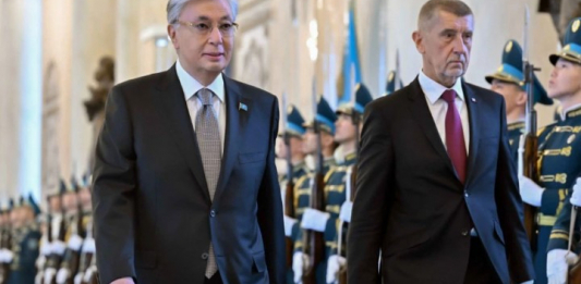 Ақордада Чехия премьер-министрін қарсы алу рәсімі өтті 