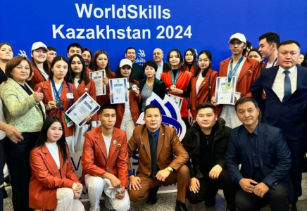 «WorldSkills Kazakhstan – 2024»: Түркістандық екі студент алтын медаль иеленді