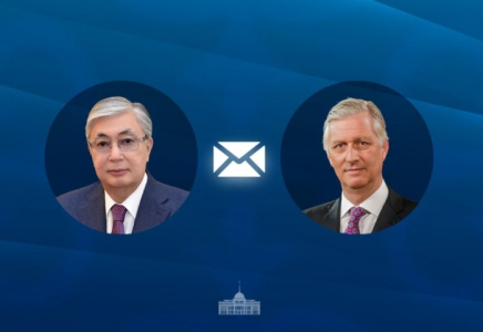 Президент Бельгияның Ұлттық күніне орай Король Филиппке құттықтау жеделхатын жолдады