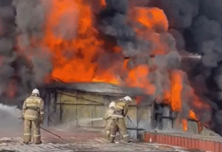 Алматыдағы барахолкада шыққан өрт ауыздықталды