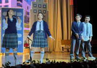 Түркістандық «JANA LEP!» өнерпаздары Алматыда өнер көрсетті