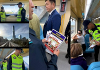 АСТАНА: LRT-да көлік полицейлері ақпараттандыру іс-шараларын күшейтті