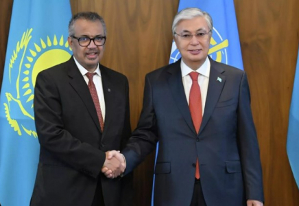 Президент ДДСҰ бас директорын қабылдады