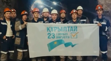 Жердің ең терең нүктесінен елдің биік мақсатына: Ұлытау кеншілері қазақстандықтарды өз таңдауын жасауға шақырды