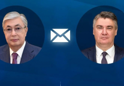Тоқаев Хорватия президентін Мемлекеттілік күнімен құттықтады