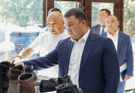 ТҮРКІСТАН: Облыс әкімі Арыстағы кәсіпорындарды аралады