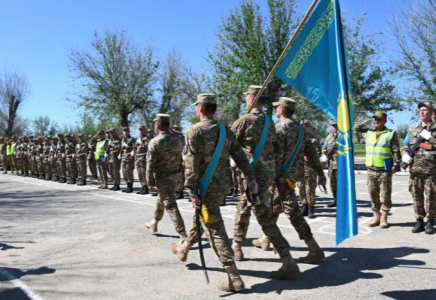​Шымкентте 118 әскери міндетті Отанға адал болуға ант берді