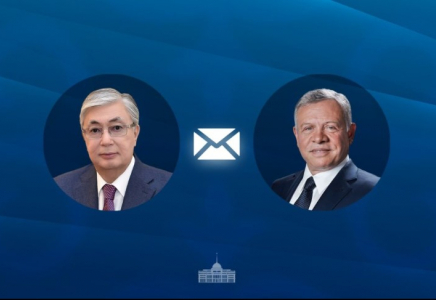 Тоқаев Иордания Короліне құттықтау жеделхатын жолдады