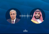 Қасым-Жомарт Тоқаев Сауд Арабиясының Тақ мұрагері Мұхаммед бен Салман Әл Саудпен телефон арқылы сөйлесті