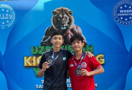 ​Шымкенттік жас кикбоксшылар Әлем Кубогынан жүлдемен оралды