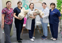 Түркістан: Сарыағаштық ана дүниеге үшем әкелді