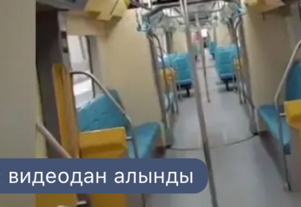 Желіде LRT желісімен жүретін пойыз ішінен түсірілген видео пайда болды