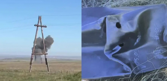 “Жарылыс пен түтін“. Ақтөбе облысында дронның құлаған сәті видеоға түсіп қалды