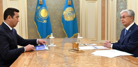 Қасым-Жомарт Тоқаев Ауыл шаруашылығы министрі Айдарбек Сапаровты қабылдады