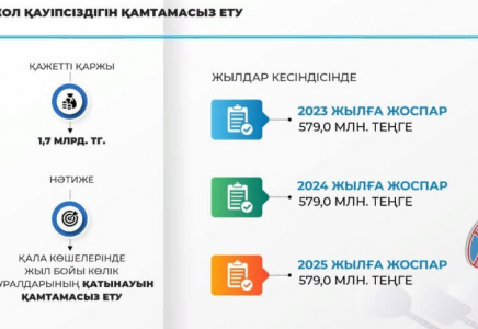 Шымкентте 4 мың жол белгілері орнатылады