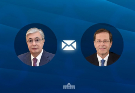 ​Мемлекет басшысы Израиль Президенті Ицхак Герцогқа жеделхат жолдады