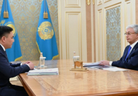 Мемлекет басшысы Шымкент қаласының әкімі Ғабит Сыздықбековті қабылдады