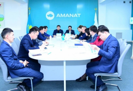 ​«AMANAT» ПАРТИЯСЫ: САЙЛАУАЛДЫ БАҒДАРЛАМАНЫҢ ОРЫНДАЛУ БАРЫСЫ ТАЛҚЫЛАНДЫ