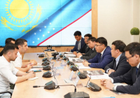 ТҮРКІСТАН: Суару жүйелерін өндіретін кәсіпорын ашу бойынша келіссөздер жүргізілді
