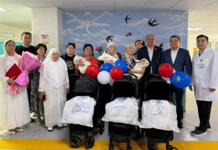 Түркістан қаласында үшем дүниеге келді