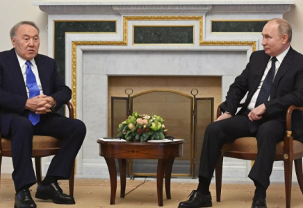 Назарбаев пен Путин кездесу өткізді