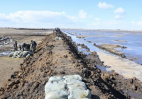 Ақмола облысындағы ауылды су басты: бір адам жоғалып кетті