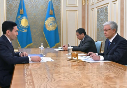 Президент «Самұрық-Қазына» акционерлік қоғамының басқарма төрағасы Нұрлан Жақыповты қабылдады