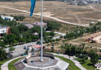 Түркістанда Мемлекеттік рәміздер күніне орай ту көтеру рәсімі өтті