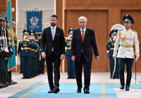 Астанаға Черногория президенті келді