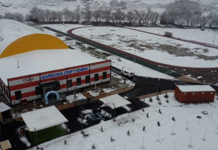 ТҮРКІСТАН: Қазығұртта заманауи спорт кешені пайдалануға берілді