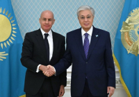 Мемлекет басшысы Халықаралық шаңғы спорты және сноуборд федерациясының (FIS) президенті Йохан Элиашты қабылдады