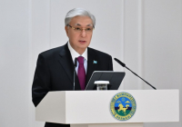 ​Мемлекет басшысы Қасым-Жомарт Тоқаев Жамбыл облысының жұртшылығымен кездесуде сөз сөйледі