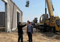 ТҮРКІСТАН: Мақтааралда өндірістік парк салынып жатыр