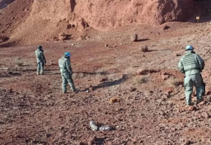 Голан биіктіктерінде қазақстандық саперлар 1200-ден астам жарылғышты жойды