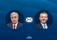 Мемлекет басшысы Словакия Республикасының Президентіне құттықтау жеделхатын жолдады