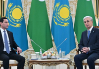 Мемлекет басшысы Түрікменстан Президентімен келіссөз жүргізді