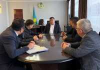 ТҮРКІСТАН: Шардарада өндіріс орнын ашу бойынша келіссөз жүргізілді