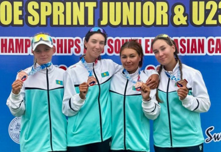 Түркістандық ескекшілер Азия чемпионатында жүлдегер атанды 