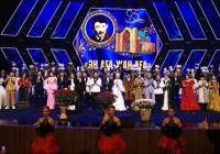 Түркістанда «Ән аға-жан аға» атты гала-концерт өтті