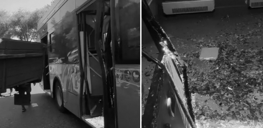 Алматыда автобус жүк көлігімен соқтығысып, бірнеше адам жараланды (ВИДЕО)
