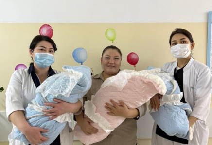 ​ШЫМКЕНТТЕ ҮШЕМ ДҮНИЕГЕ КЕЛДІ: мерзімінен бұрын туған нәрестелердің жағдайы қанағаттанарлық