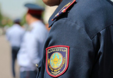 ​Блок-постта тұрған полицейге бағынбай күш көрсеткен тұрғын ұсталды