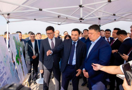 Қанат Бозымбаев Alatau City жобасының даму барысымен танысты