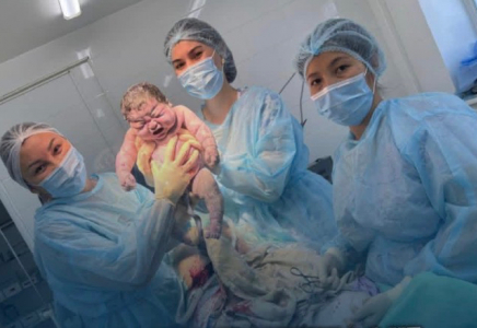 ТҮРКІСТАН: Ордабасыда салмағы 6 келіден асатын сәби дүниеге келді