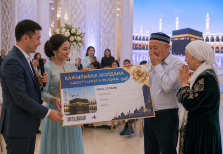 ​«ҚАЖЫЛЫҚҚА ҚҰЛЫҚСЫЗ БАРҒАНДАЙ БОЛДЫМ»: Жолдаманы ұтып алған қарияның жан сыры