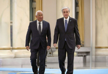 ​Мемлекет басшысы Еуропалық Кеңес Президенті Антониу Коштамен келіссөз жүргізді