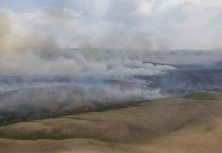 Баянауылда ірі өрт шықты