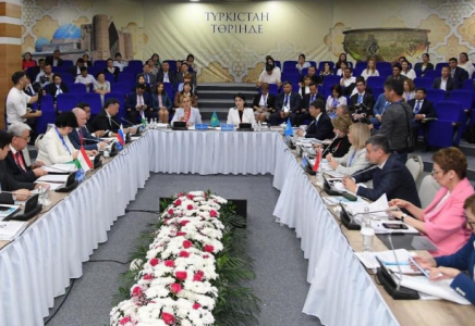ТҮРКІСТАН: Денсаулық сақтау саласындағы ынтымақтастық жөніндегі кеңесінің отырысы өтіп жатыр