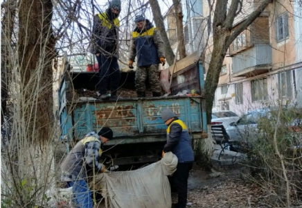 ШЫМКЕНТ: Тазалық жұмыстары кестеге сәйкес жүргізіліп жатыр