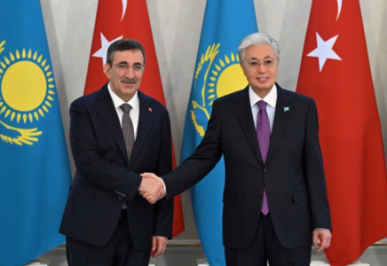 Мемлекет басшысы Түркия Республикасының Вице-президенті Джевдет Йылмазбен кездесті